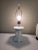 White Vintage Blanc De Chine Table Lamp Pagoda For Sale - Image 8 of 9