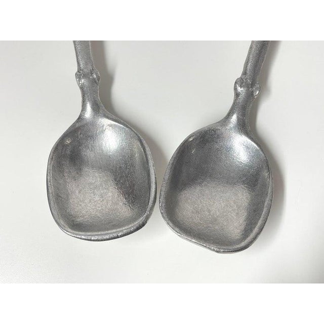Pair of Don Drumm Bubble Spoons. For Sale - Image 10 of 12