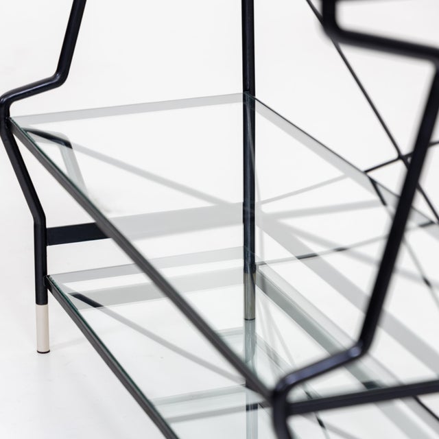 Mid 20th Century Bar Shelf by Carlo Paccagnini of Ernesto Bianchi For Sale - Image 10 of 10