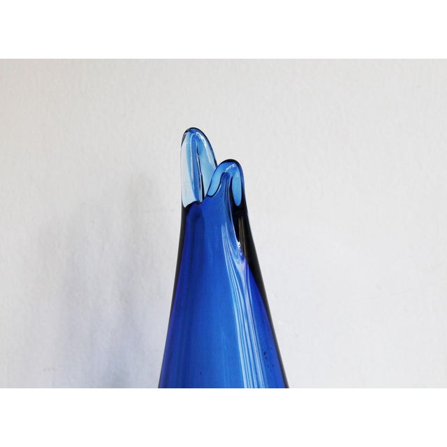 Model 6005 Flower Vase by Maria Stahlikova and Milena Veliskova for Skrdlovice, 1960s For Sale - Image 4 of 13