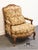 High End Louis XV French Provincial Accent Bergere Arm Chair For Sale - Image 4 of 18