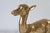 Mid 20th Century Vintage Italian Brass Deer Figurine For Sale - Image 5 of 13