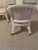 1980s Rattan Dining Table W/4 Rolling Chairs - Set of 6 McGuire Furniture For Sale - Image 14 of 16
