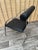 Black 1990s Postmodern Folding Chair in the Rodney Kinsman'd Style. For Sale - Image 8 of 13