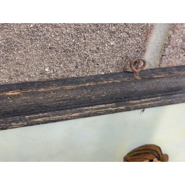 Framed Punakawan Reverse Glass Painting at the Meeting Hall For Sale In Greensboro - Image 6 of 11