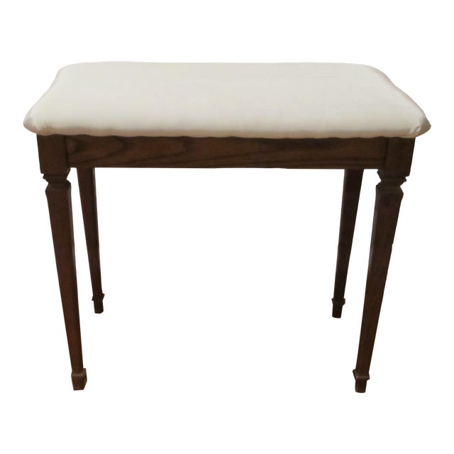 Mid Century Modern Organ Bench With Storage Chairish