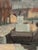 Georg Andersson, Harbour, 1960s, Oil Painting on Canvas, Framed For Sale - Image 8 of 12