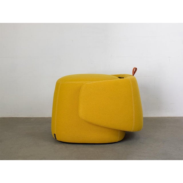 Yellow Openest Chick Armchair by Patricia Urquiola for Haworth, 2019 For Sale - Image 8 of 13