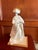 Vintage Japanese Ceremonial Figure in Ivory Kimono on Wood Base For Sale - Image 4 of 6