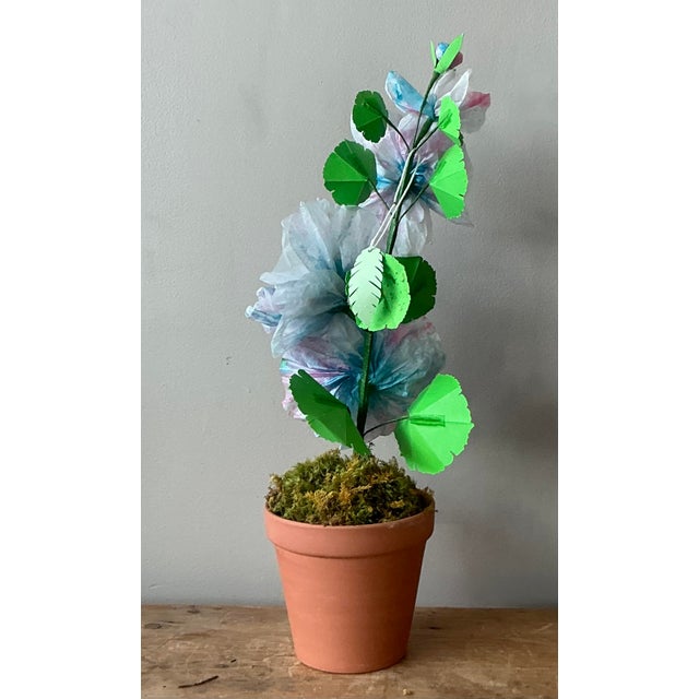 Contemporary Hand Rolled Paper Flowers For Sale - Image 4 of 6