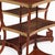 1900 - 1909 A Pair of Regency Style Rosewood, Leather and Bronze Mounted Three-Tier End Tables, C. 1900. Argentina. For Sale - Image 5 of 7