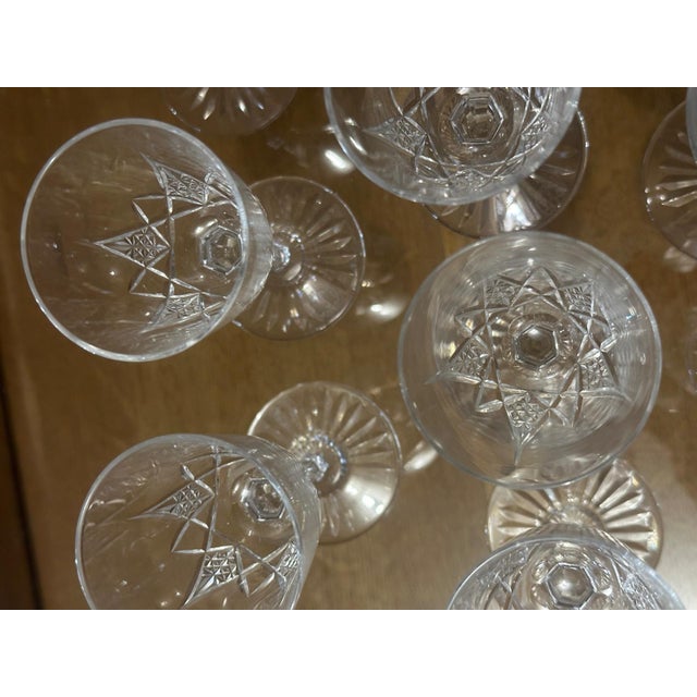 Epron Model Baccarat Stamped Crystal Glasses, 1907, Set of 12 For Sale - Image 8 of 18