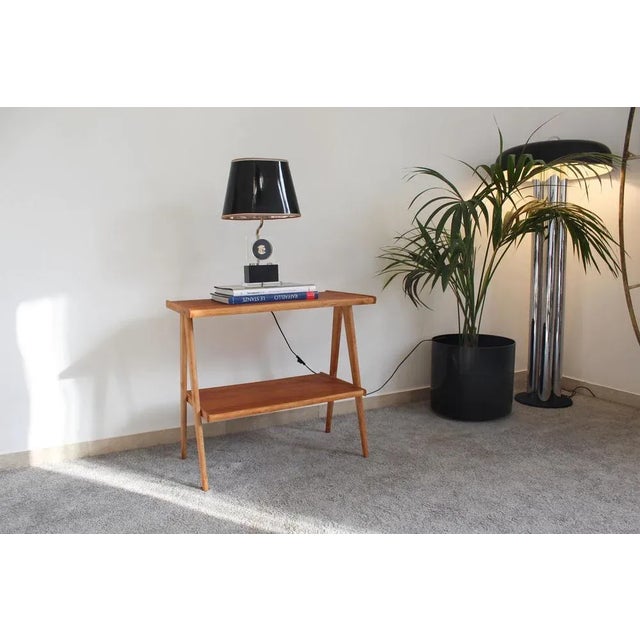 Beech Coffee Table, Italy, 1950s For Sale - Image 6 of 9