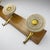 Metal Vintage Art Deco Style Brass and Bakelite Hanger, Italy, 1950s For Sale - Image 7 of 18
