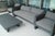 2010s Restoration Hardware Aluminum Outdoor Seating Group in Slate, Set of 4 For Sale - Image 5 of 11