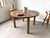 1950s Brutalist Round Table in Oak, 1950s For Sale - Image 5 of 18