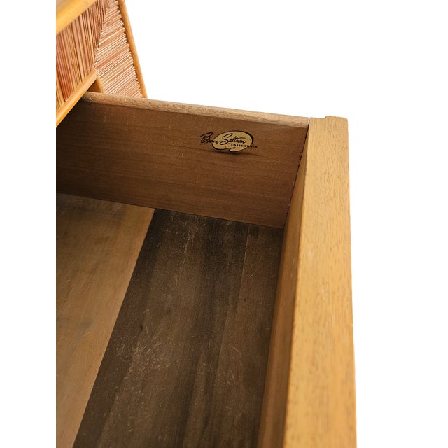 1940s Brown-Saltman Combed Wood Dresser, Attributed to Paul Frankl For Sale - Image 11 of 17