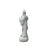 Vintage Off White Porcelain Standing Bodhisattva GuanYin Music Vessel Statue For Sale - Image 4 of 7