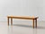 Mid-Century Modern Vintage Wooden Bench with Seat in Beech, 1970s For Sale - Image 3 of 18