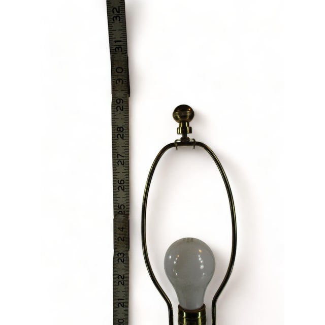 Vintage Fredric Cooper Vase / Urn Table Lamp For Sale - Image 9 of 10