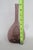Purple Pinched Bulb Vase Made in Sweden Mid Century Modern Sculpted Glass 4745b For Sale - Image 14 of 17