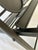 Vintage Frank Lloyd Wright "Licensed" Black Metal Graphic Magazine Rack For Sale - Image 9 of 12