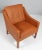 Børge Mogensen lounge chair new upholstered with walnut elegance aniline leather. Legs of teak. Model 2207, made by...
