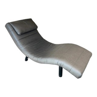 1970s Midcentury Modern Wave Chaise Lounge by Enrico Bartolini Designs For Sale