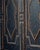18th Century Baroque Two-Part Cabinet with Black Finish and Blue Interior For Sale - Image 15 of 17
