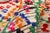 Vintage Azilal Boucherouite Moroccan Rug, 04'08 X 09'01 For Sale In Dallas - Image 6 of 10