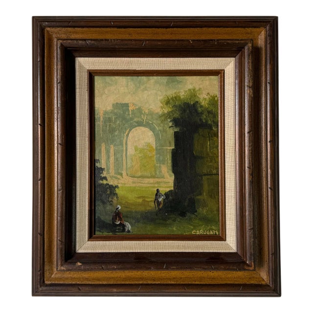 Angela Carugati Italian (1881 - 1977) Oil Painting For Sale