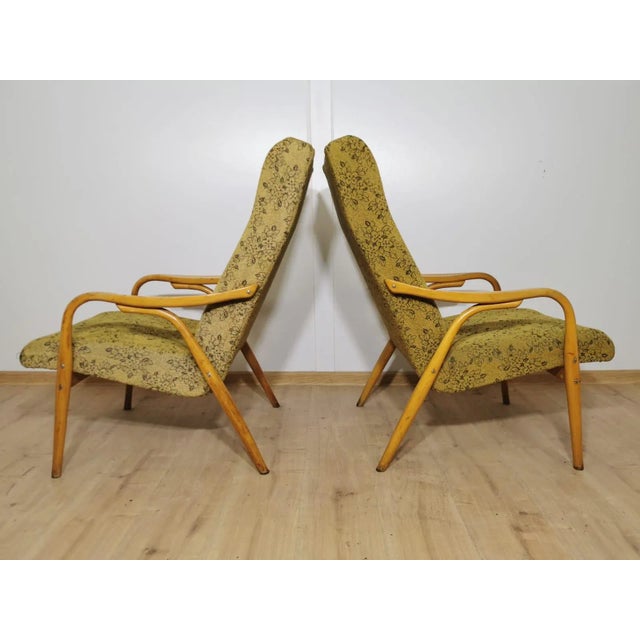Set of Lounge Chairs by Antonin Suman for Ton For Sale - Image 9 of 18