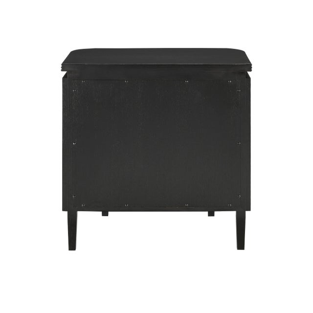 Currey & Company Briallen Black Nightstand For Sale In Atlanta - Image 6 of 6