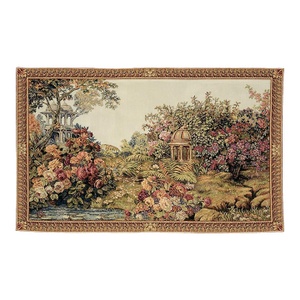 The Enchanted Garden Loom Woven Tapestry - 65 X 105 Cm (2'2" X 3'6") - Requires Rod Size 3
