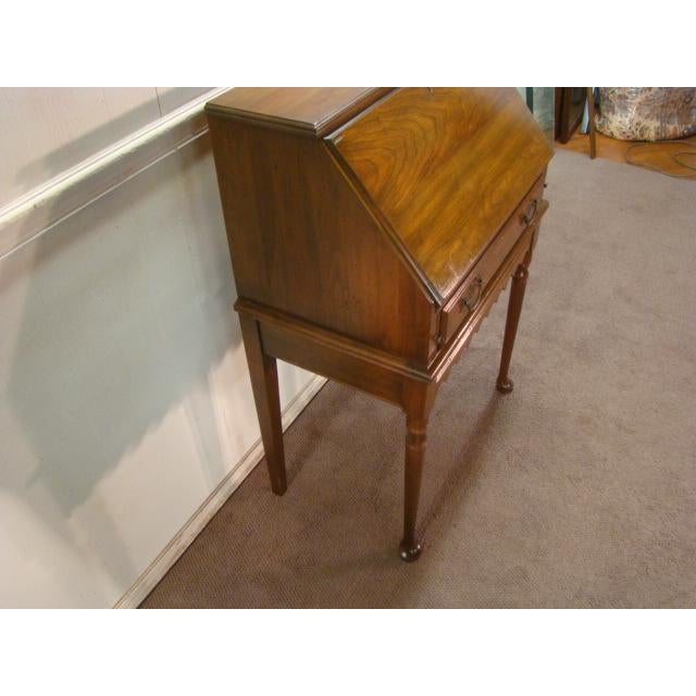 1980s Traditional Pennsylvania House Solid Cherry Secretary Desk Chairish