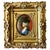 Antique Hand-Painted Georgian Miniature Portrait of Sarah Siddons in Gilt Frame For Sale - Image 11 of 11
