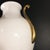 White Venini Primavera in Murano, White Opaline Glass with Gilt Handles, Chiseled Bronze Base, 20th Century For Sale - Image 8 of 14