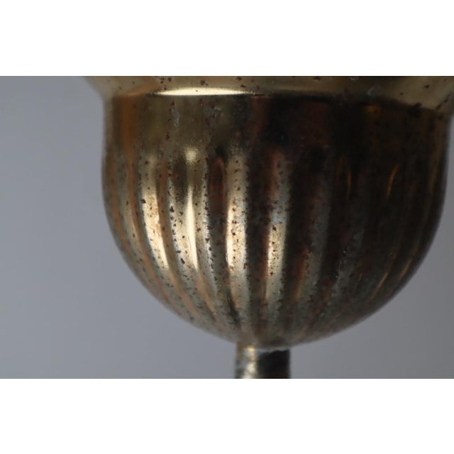 Hollywood Regency Gilded Pineapple Lantern Lamp from Massive, Belgium, 1970s For Sale - Image 12 of 18