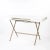 Contemporary Cosimo Desk with White Mat Lacquered Top & Golden Frame by Marco Zanuso Jr. for Adentro, 2017 For Sale - Image 3 of 14