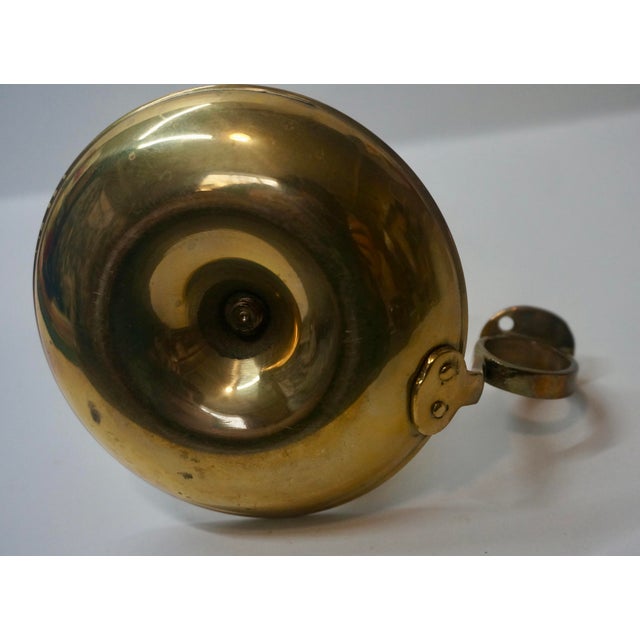 Late 19th Century Antique 19th Century Brass Chamberstick Set | Features Rare Ejector Model & Threaded Baluster With Vintage "Japan" Snuffer For Sale - Image 5 of 11