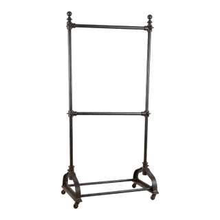 Cast Iron Tailors Rack From Retired Restoration Hardware Collection For Sale