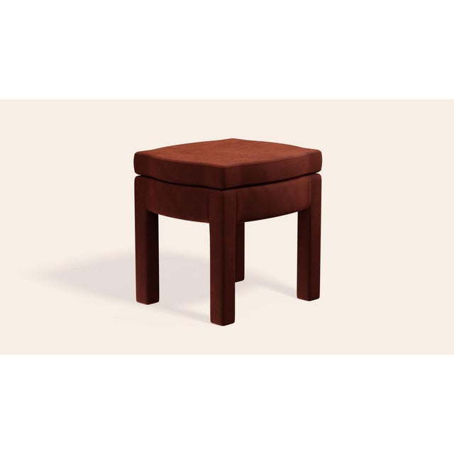 Piero Ottoman in Velvet by Ceraudo For Sale - Image 4 of 9