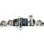 Metal Ladies 14k White Gold 4-Prong 5.00ct Lab Grown Diamond Tennis Bracelet For Sale - Image 7 of 7