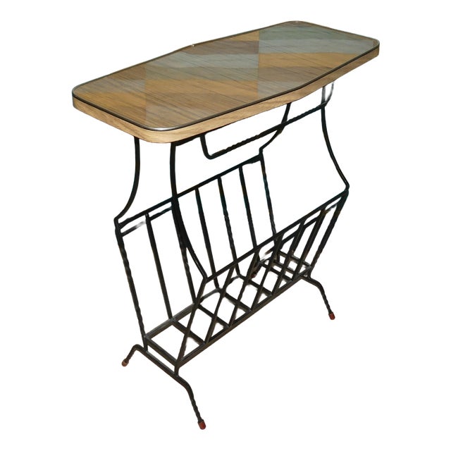 Cast Iron Newspaper Stand, 1960s For Sale