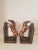 Vintage bronzed equine bookends with walnut base. These bookends are stunning and the horses are very detailed. The bottom...