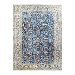 Extremely Fine Persian Nain HabibianRrug Wool & Silk 8'3'' X 11'9'' For Sale