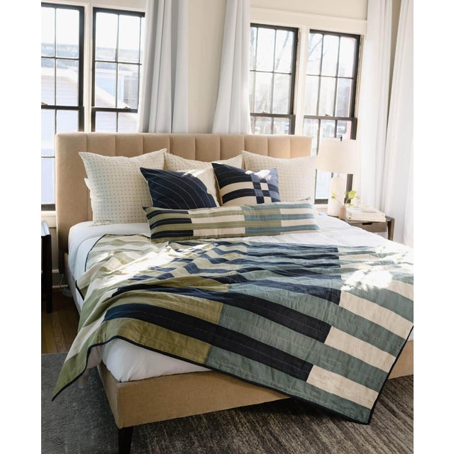 Anchal Offset Patchwork Quilt For Sale In Louisville - Image 6 of 9