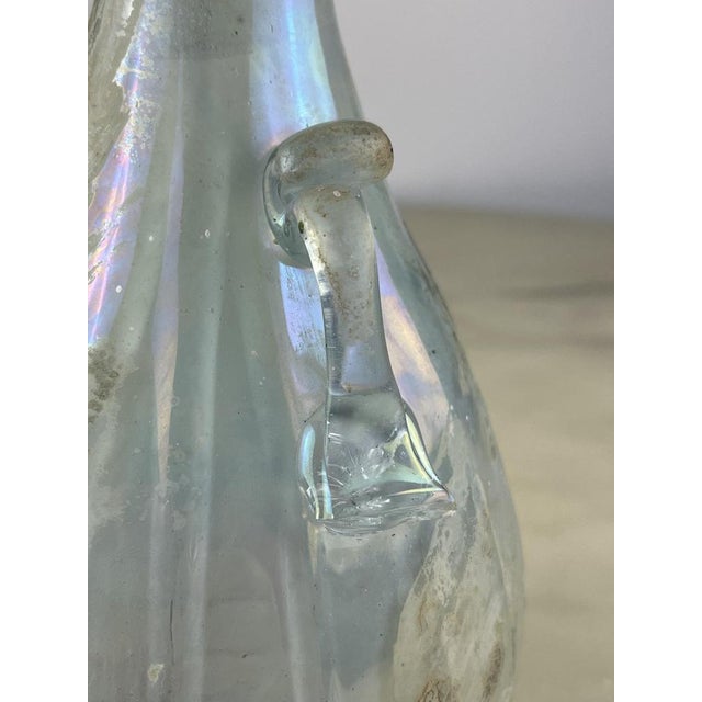 Oppalescent Murano Glass Amphora attributed to Archimedes Seguso, Italy, 1940s For Sale - Image 6 of 15