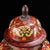 Metal Pair of Gilt Bronze Cloisonné Enamel Dragon Motif Temple Jars For Sale - Image 7 of 9