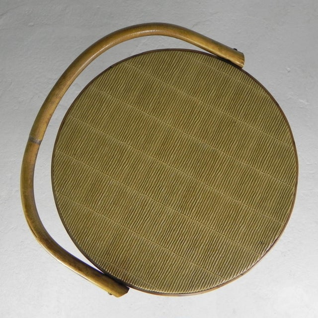 Vintage Bamboo Bottle Rack Side Table, 1950s For Sale - Image 14 of 18